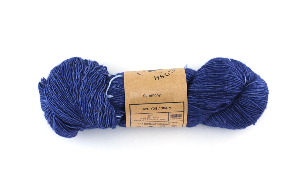 Tosh Merino Light, Ceremony, blue, superwash fingering yarn