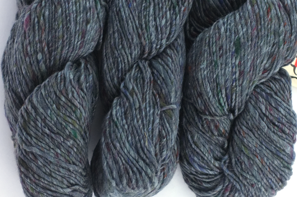 Noro Madara Color 17, wool silk alpaca worsted weight knitting yarn, dark gray tweed