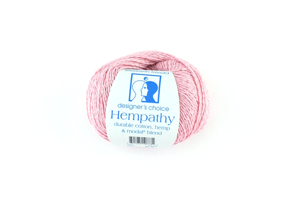 Hempathy no 084, Rosewood, hemp, cotton, modal knitting yarn in light pink, linen-like DK weight knitting yarn