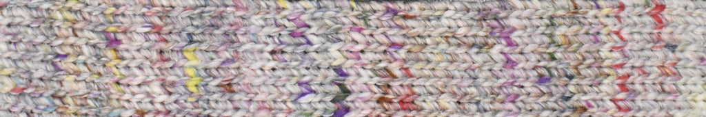 Noro Kompeito, cotton, silk yarn, sport/DK, Shiro 01 cooler tones tweed