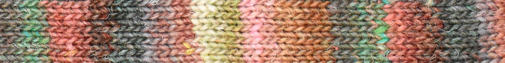 Noro Silk Garden Lite Color 2083, DK Weight, Silk Mohair Wool Knitting Yarn, rusty peach, teal from Purple Sage Yarns