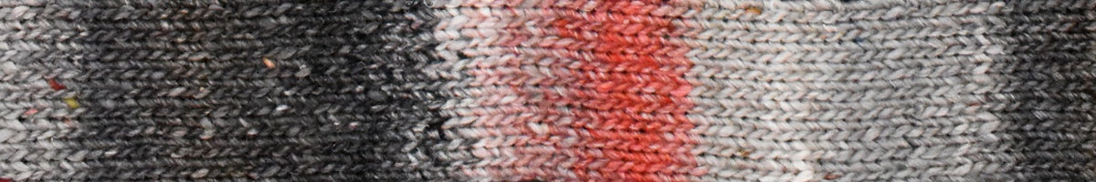 Noro Silk Garden Color 521, Silk Mohair Wool Aran Weight Knitting Yarn, coral, raw umber