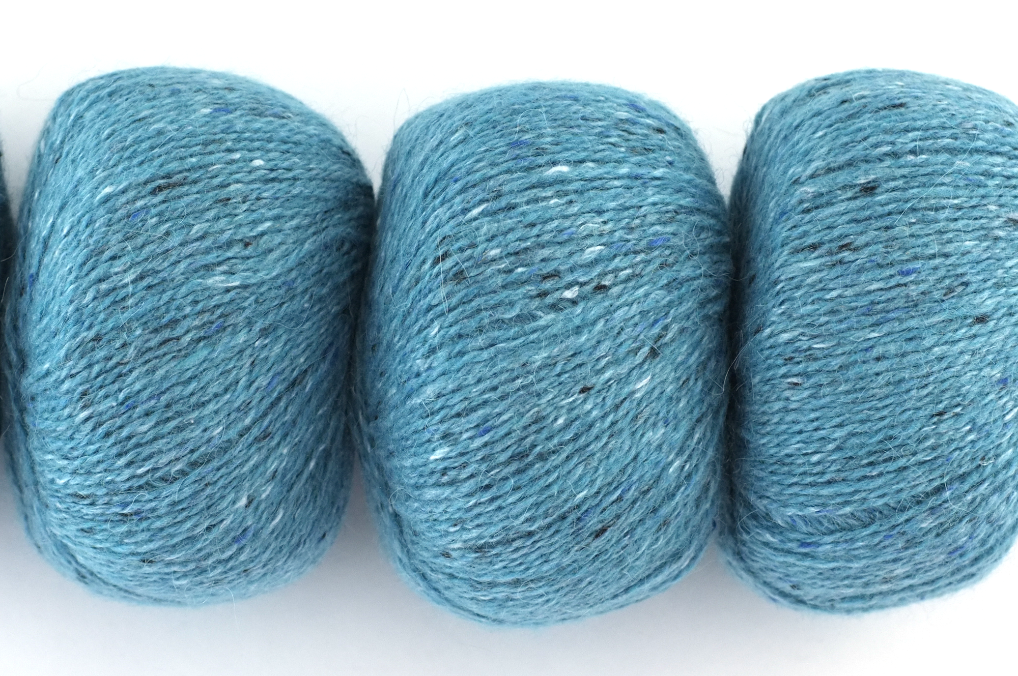 Rowan Felted Tweed Fjord 218, clear blue tweed, merino, alpaca, viscose knitting yarn