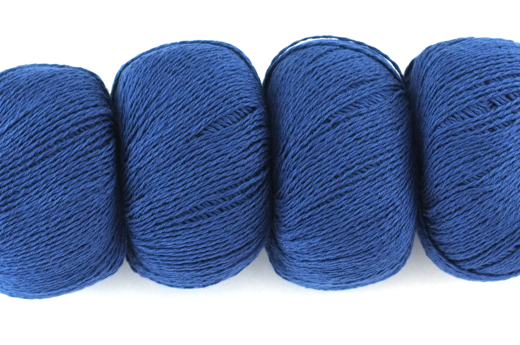 Hempathy no 116 Cobalt, hemp, cotton, DK weight knitting yarn, cobalt blue