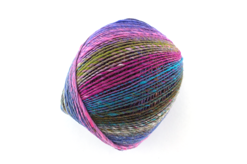 Noro Ito, col 51 aran weight, jumbo skeins in rainbow, 100% wool from Purple Sage Yarns