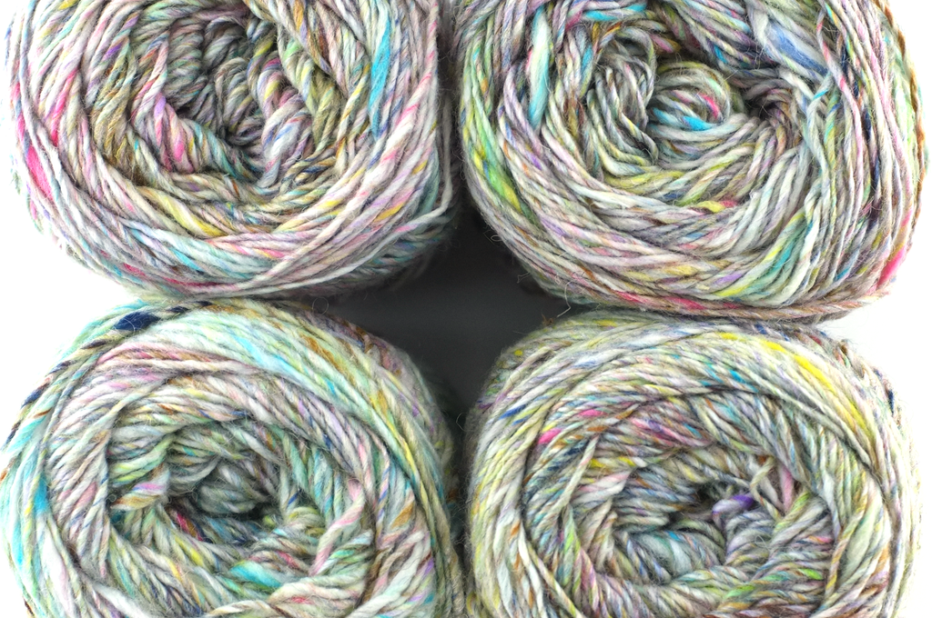 Noro Silk Garden Sock Solo Color S01, wool silk mohair sport weight knitting yarn, pastel with off white