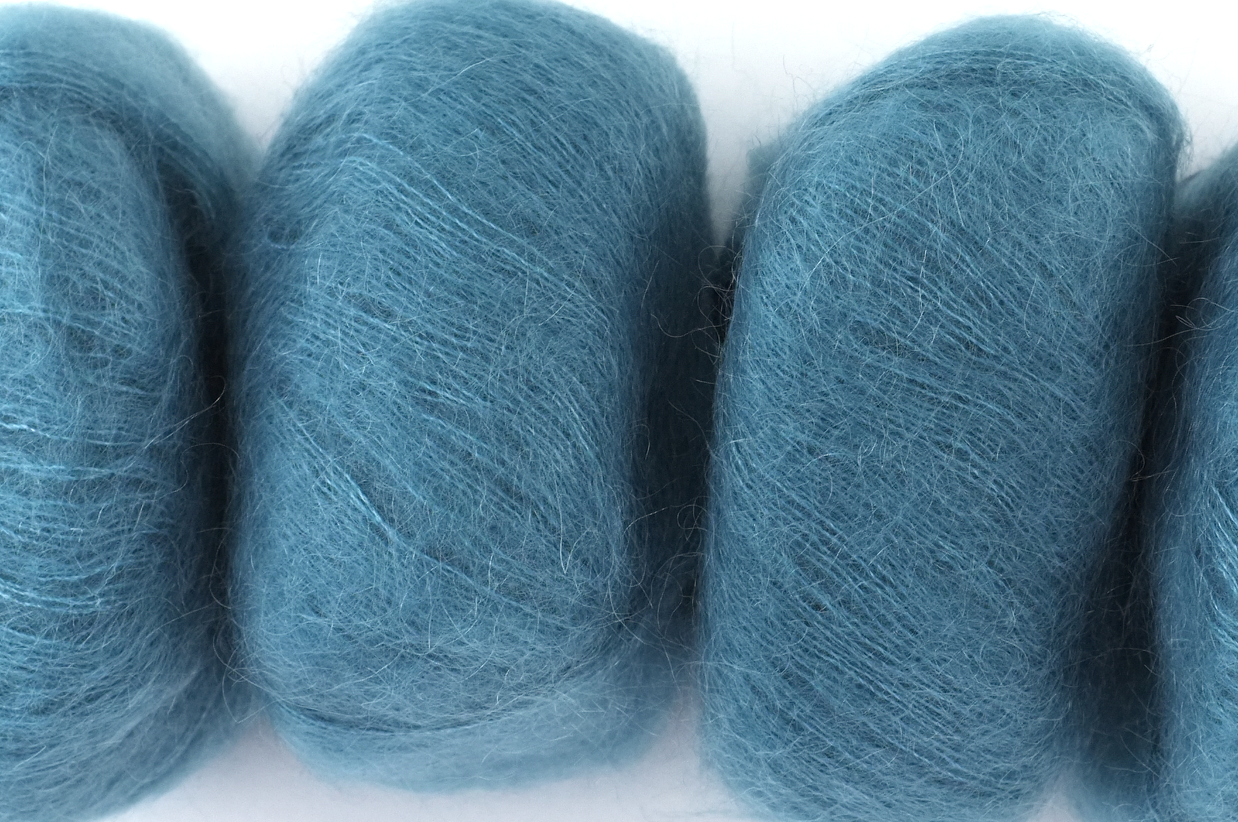 Rowan Kidsilk Haze, Trance #582, muted teal, mohair/silk laceweight yarn