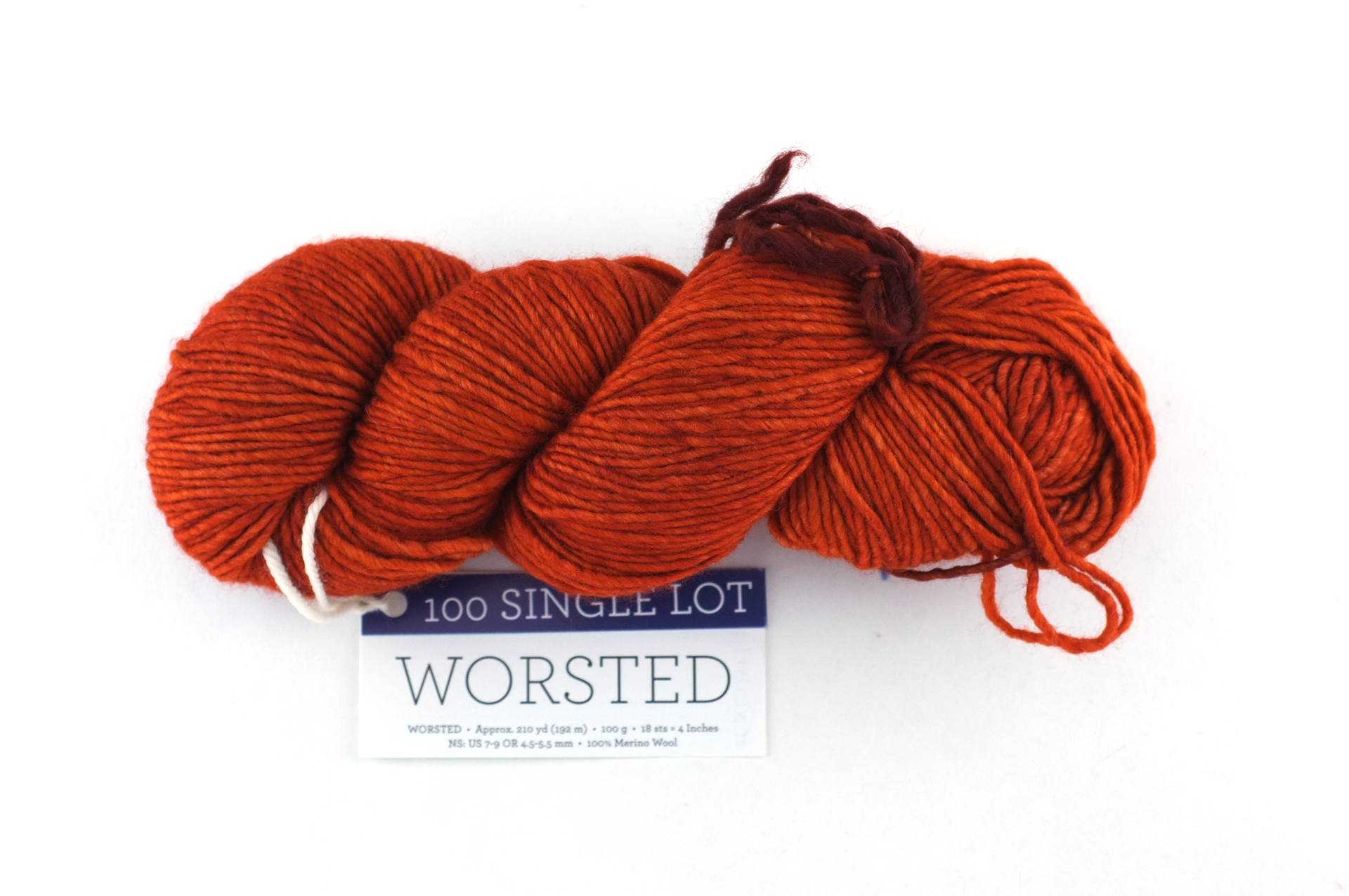 Orange aran wool online