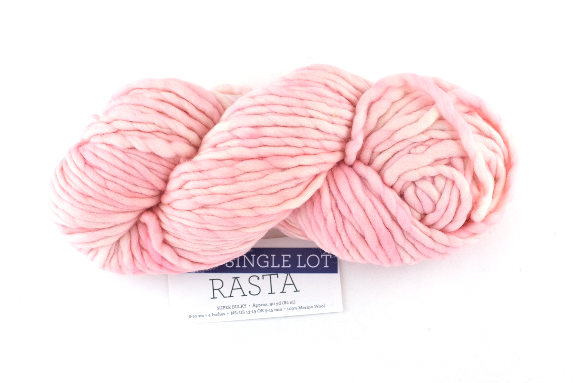 Malabrigo Rasta sample sale, peach, Super Bulky Weight Merino Wool Knitting Yarn, single lot sale