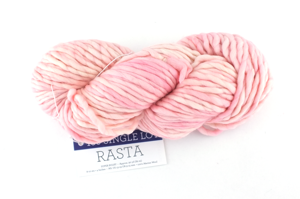 Malabrigo Rasta sample sale, peach, Super Bulky Weight Merino Wool Knitting Yarn, single lot sale