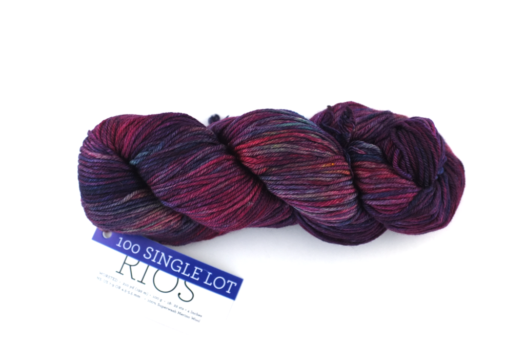 Malabrigo Rios sample sale, deep shades, Merino Wool Worsted Weight Knitting Yarn, single lot sale