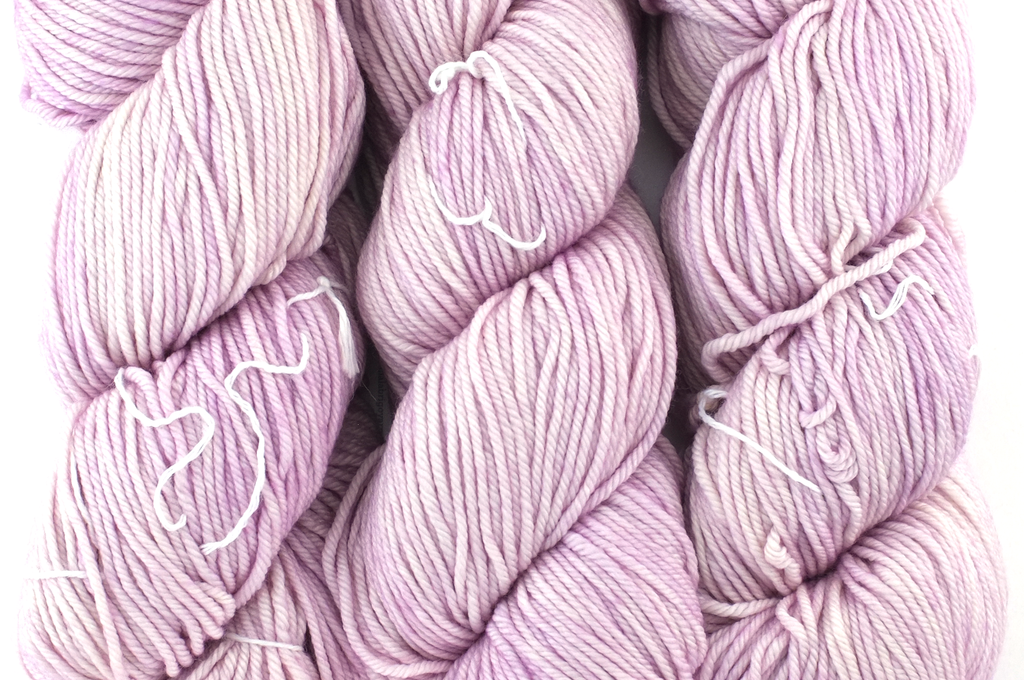 Malabrigo Rios in color Valentina, Worsted Weight Superwash Merino Wool Knitting Yarn, light pink, #689 from Purple Sage Yarns