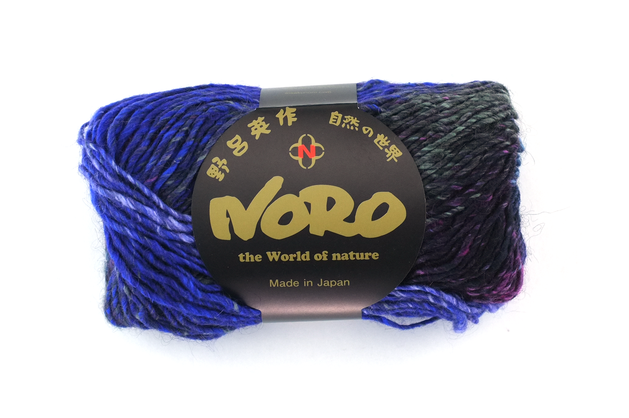 Silk Garden, color 395 Silk Mohair Wool Aran Weight Knitting Yarn, violet, magenta, navy