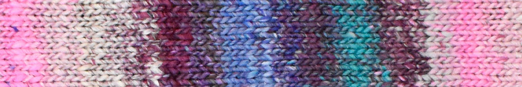 Noro Haruito, silk-cotton yarn, worsted weight, pink, purple, dragon skeins, col 11 from Purple Sage Yarns
