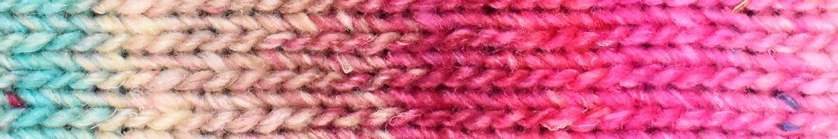 Noro Silk Garden Color 518, Silk Mohair Wool Aran Weight Knitting Yarn, bright pink, turquoise, brown