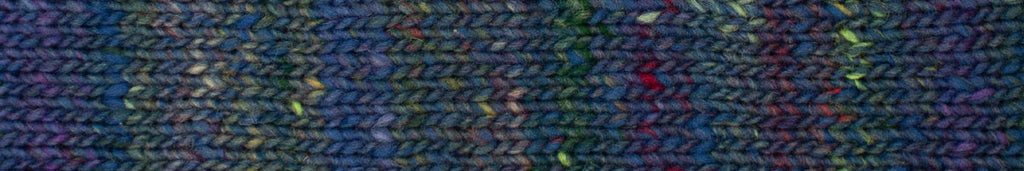 Noro Viola color 018, aran weight knitting yarn, dragon skeins, dark blue mix, Iiyama,100% wool from Purple Sage Yarns