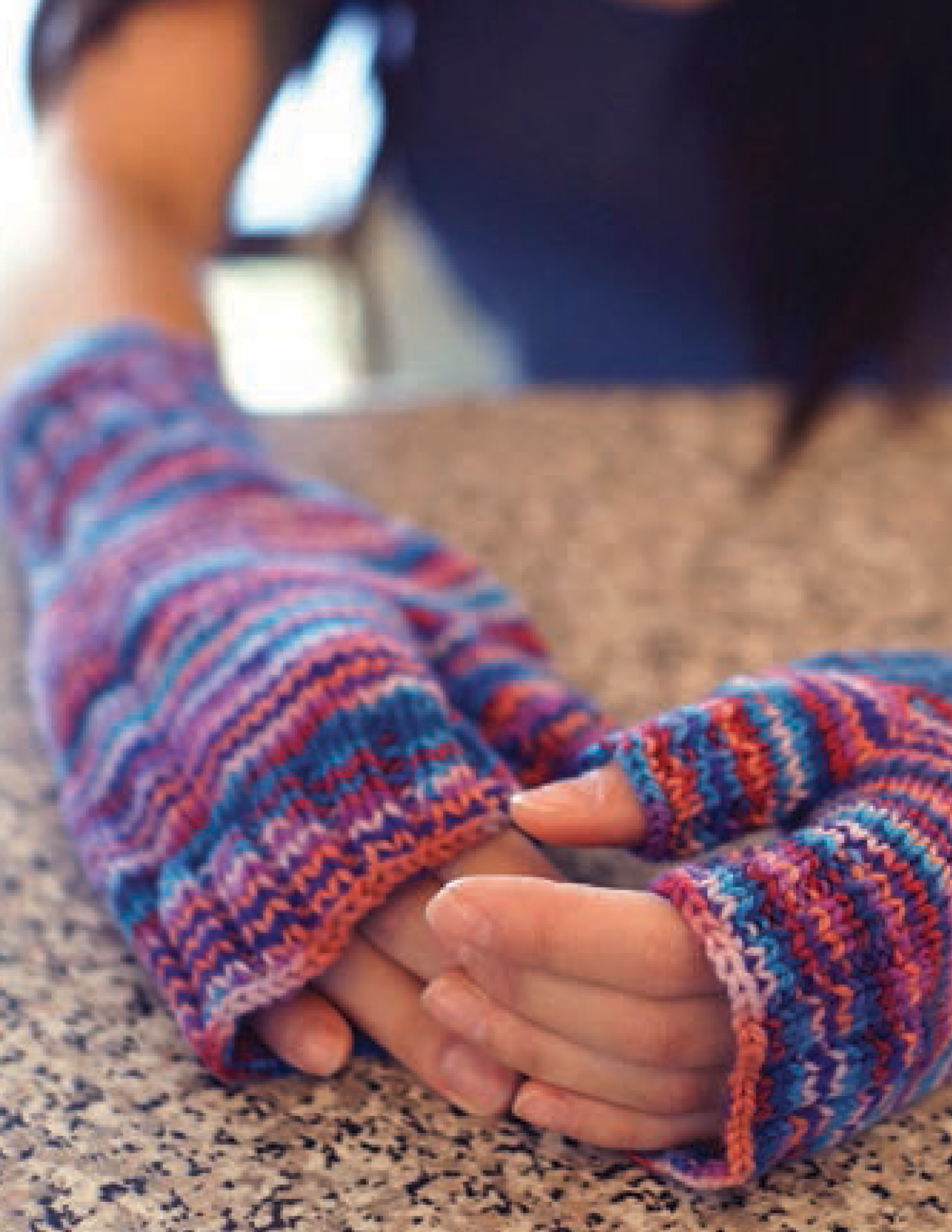 Fingerless Mitts free digital knitting pattern