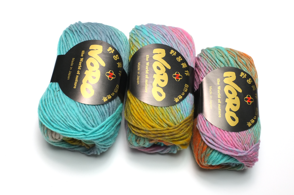 Noro Kureyon Color 421, Worsted Weight 100% Wool Knitting Yarn, pastels plus from Purple Sage Yarns