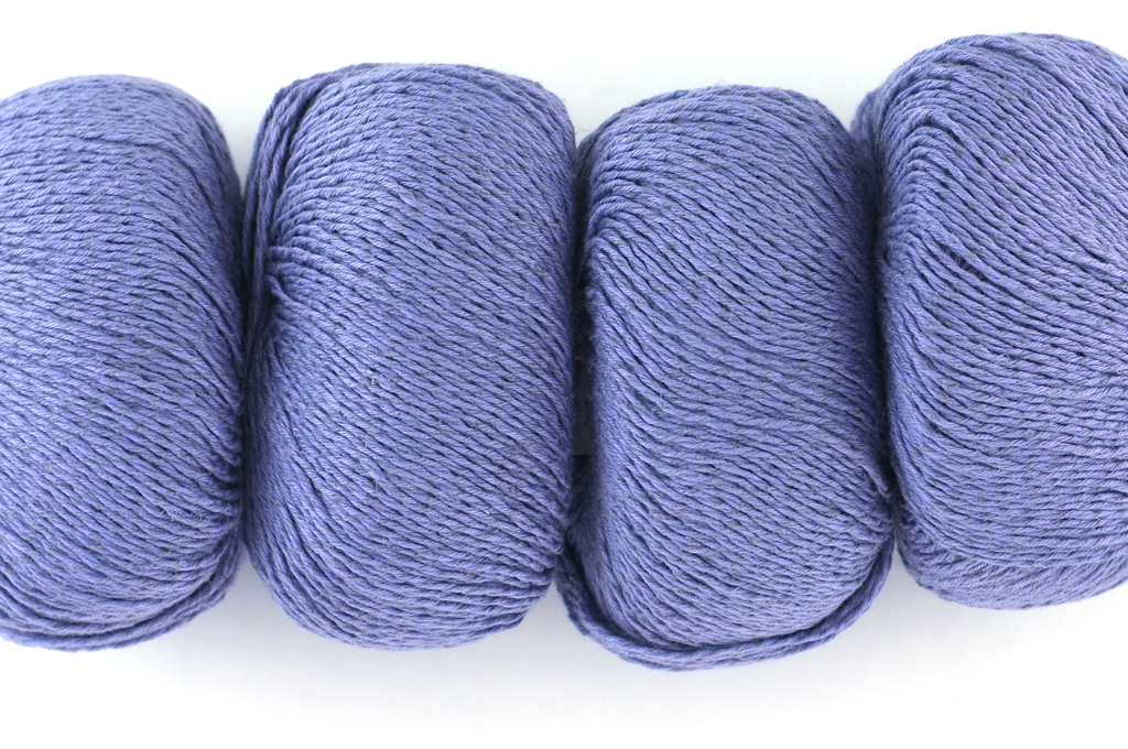 Hempathy no 046, Light Denim, hemp, cotton, modal in light blue, linen-like DK weight knitting yarn from Purple Sage Yarns