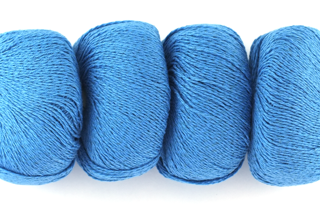 Hempathy no 066, Summer Blue, hemp, cotton, modal, linen-like DK weight knitting yarn from Purple Sage Yarns