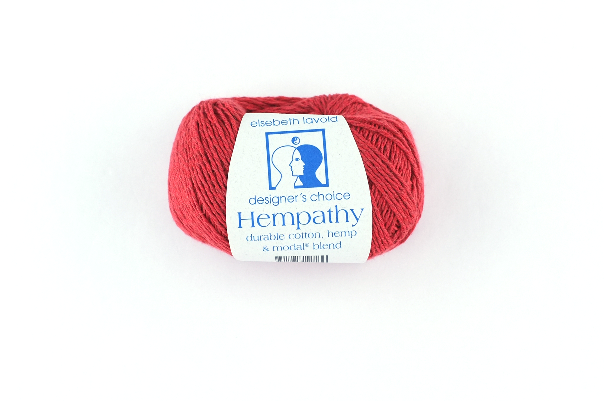 Hempathy no 090 Scarlet Rose, hemp, cotton, modal, linen-like DK weight knitting yarn