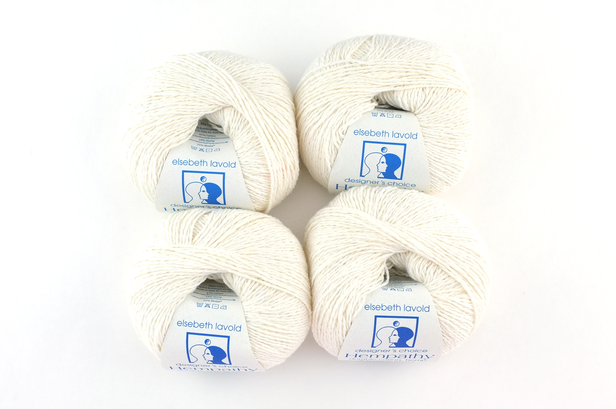 Hempathy no 092, Summer Cloud, hemp, cotton, modal knitting yarn in, linen-like DK weight knitting yarn