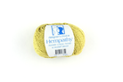 Hempathy no 107, Flax, hemp yarn, linen-like DK weight knitting yarn in straw yellow