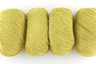 Hempathy no 107, Flax, hemp yarn, linen-like DK weight knitting yarn in straw yellow