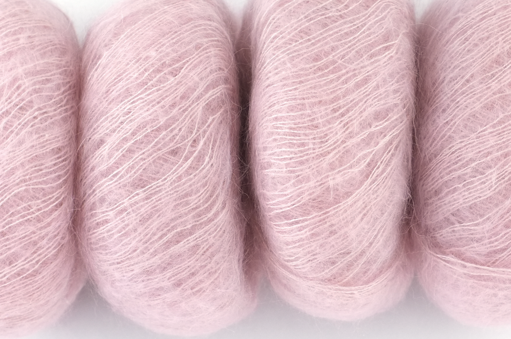 Rowan Kidsilk Haze, Grace #508, pastel pink, mohair/silk laceweight yarn - Purple Sage Yarns