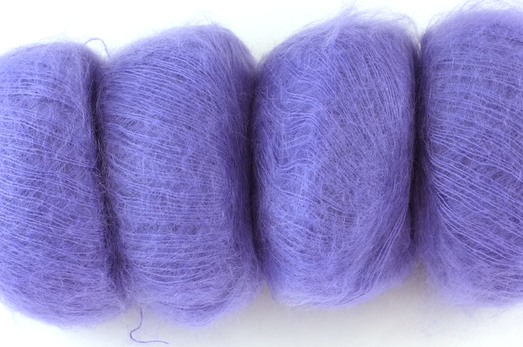 Rowan Kidsilk Haze, Anemone #698, bright purple, mohair/silk laceweight yarn - Purple Sage Yarns