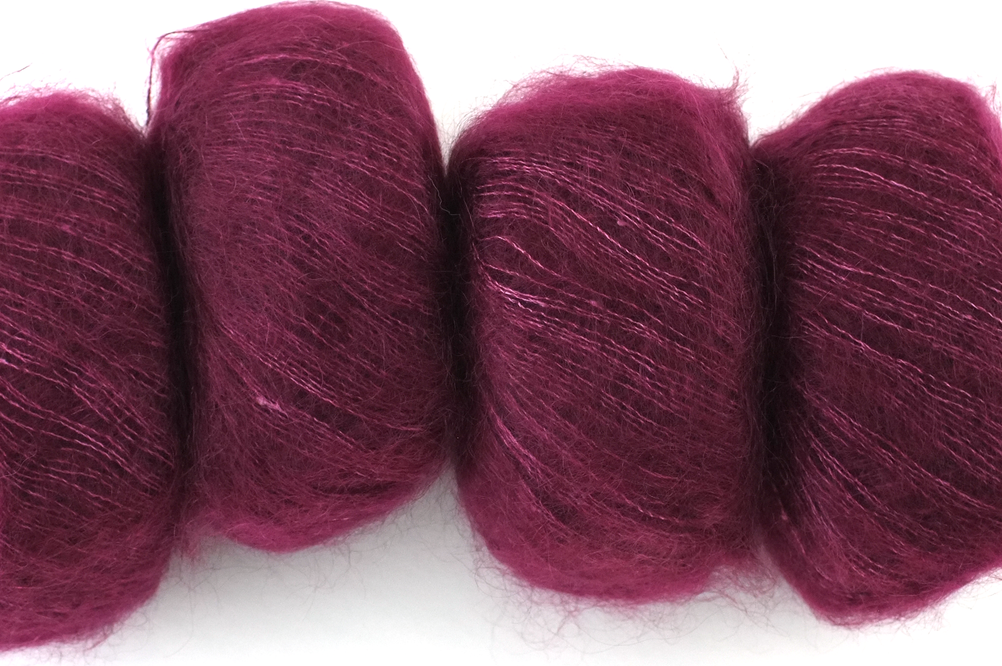 Rowan Kidsilk Haze, Plum #718, dark plum, mohair/silk laceweight yarn - Purple Sage Yarns