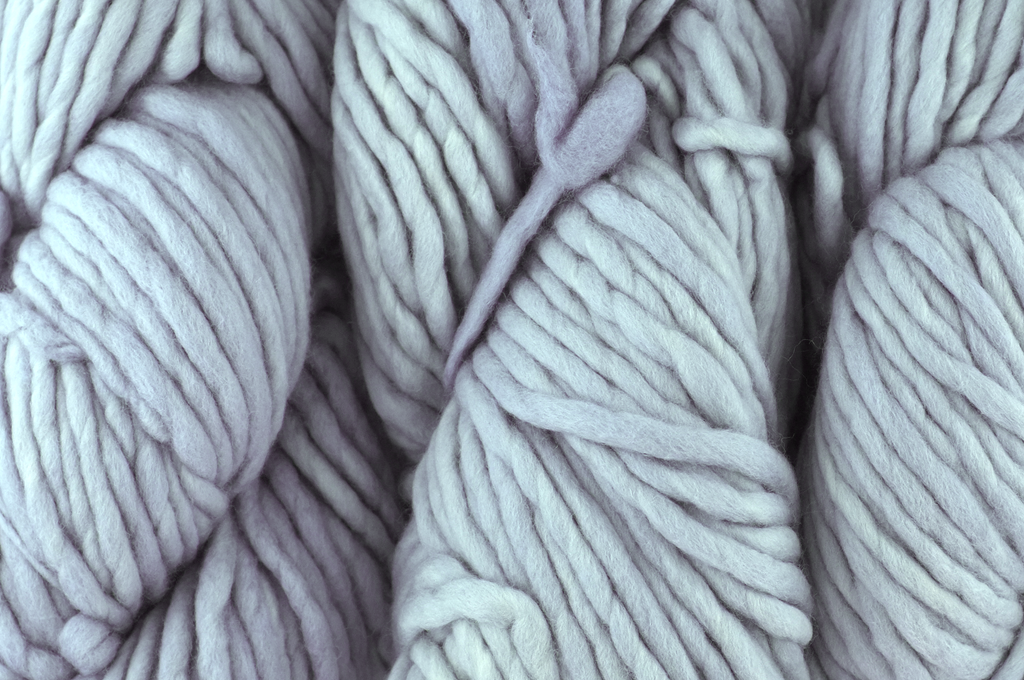 Malabrigo Rasta in color Cape Cod Gray, Merino Wool Super Bulky Knitting Yarn, cool gray, #429 - Purple Sage Yarns