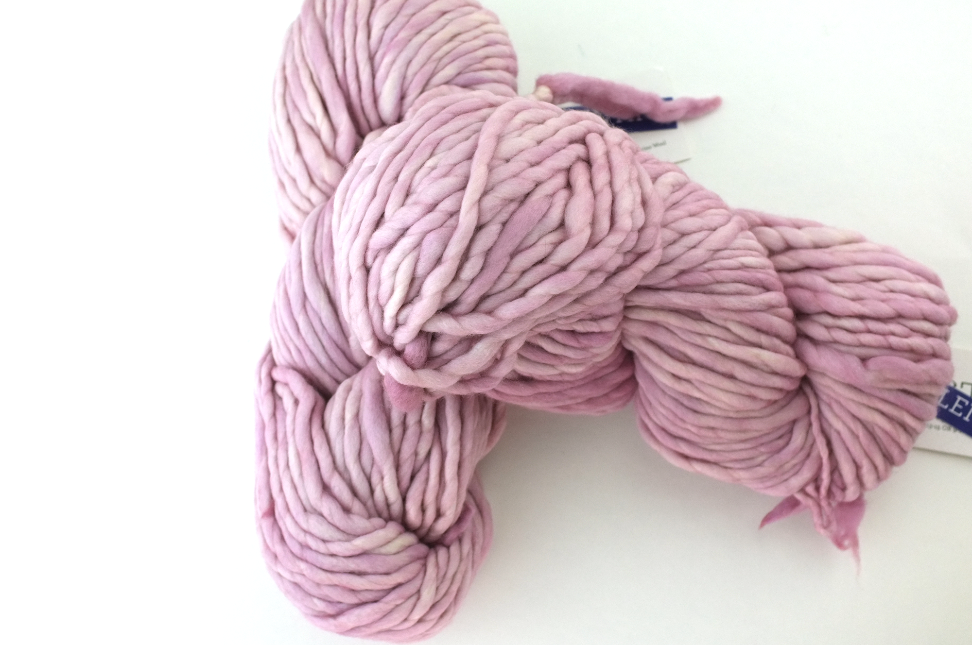 Malabrigo Rasta in color Valentina, Merino Wool Super Bulky Knitting Yarn, softest pink, #689 - Purple Sage Yarns