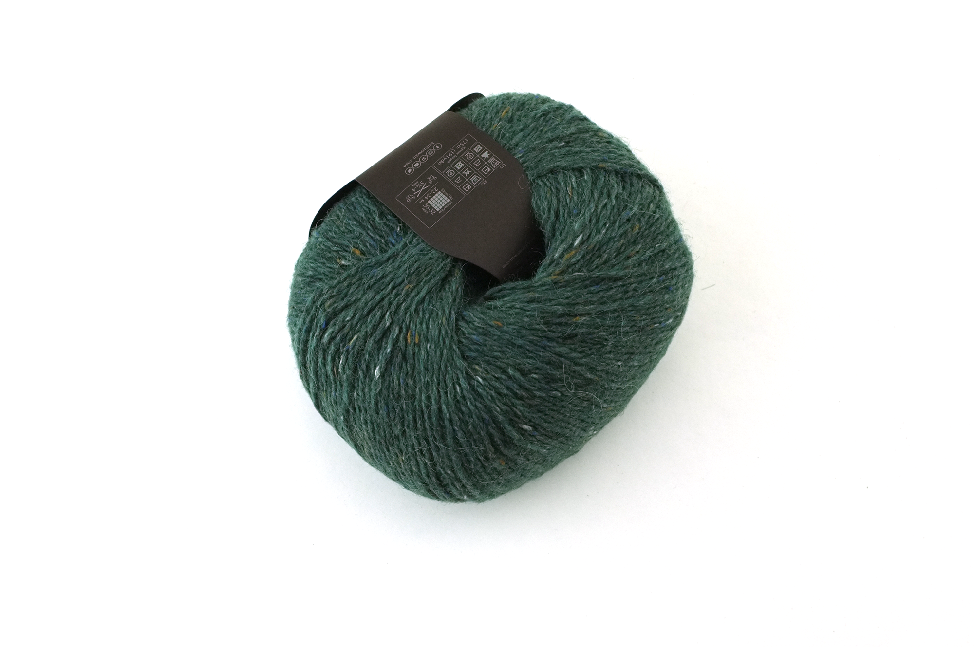 Rowan Felted Tweed Pine 158, deep pine needle green, merino, alpaca, viscose knitting yarn