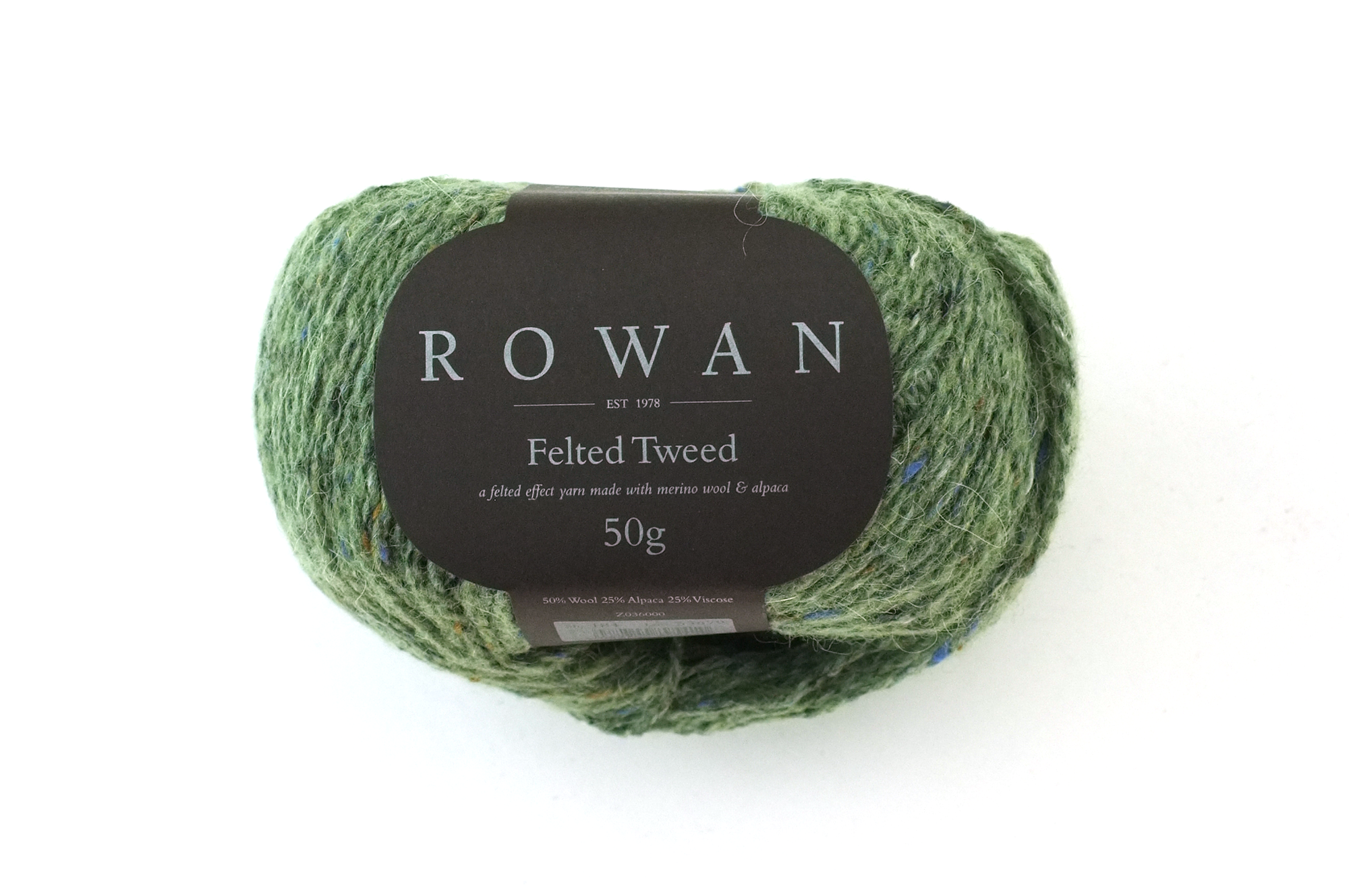 Rowan Felted Tweed Celadon 184, medium celadon green, merino, alpaca, viscose knitting yarn