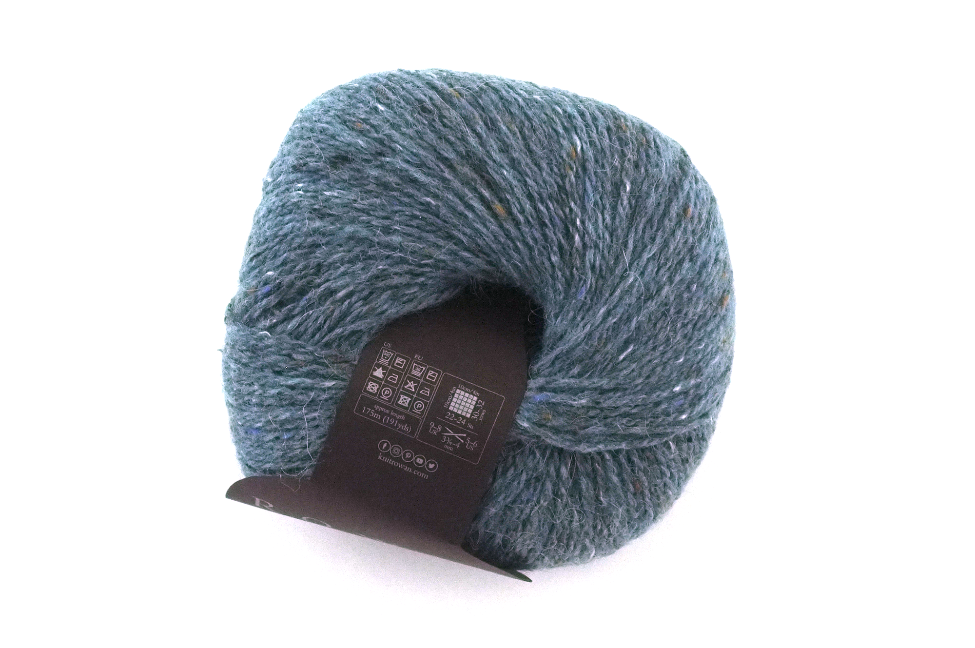 Rowan Felted Tweed DK weight, Delft 194, royal delft blue merino, alpaca, viscose knitting yarn