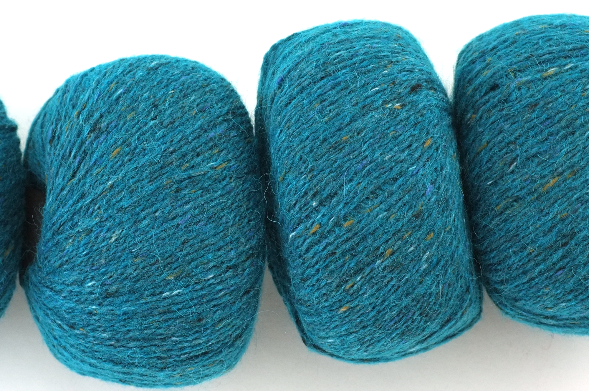 Rowan Felted Tweed Turquoise 202, deepest teal turquoise, merino, alpaca, viscose knitting yarn