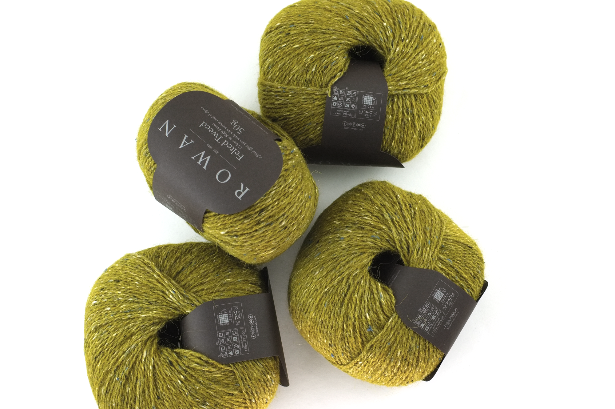 Rowan Felted Tweed French Mustard 216, dark mustard, merino, alpaca, viscose knitting yarn