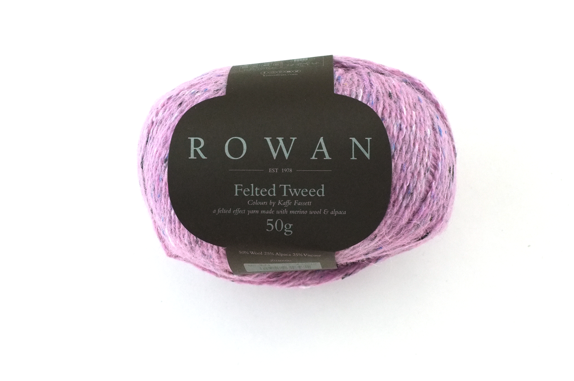 Rowan Felted Tweed Candy Floss 221, bright pink, merino, alpaca, viscose knitting yarn