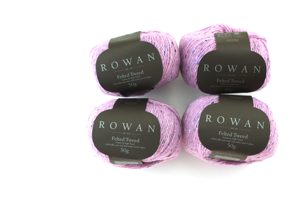Rowan Felted Tweed Candy Floss 221, bright pink, merino, alpaca, viscose knitting yarn