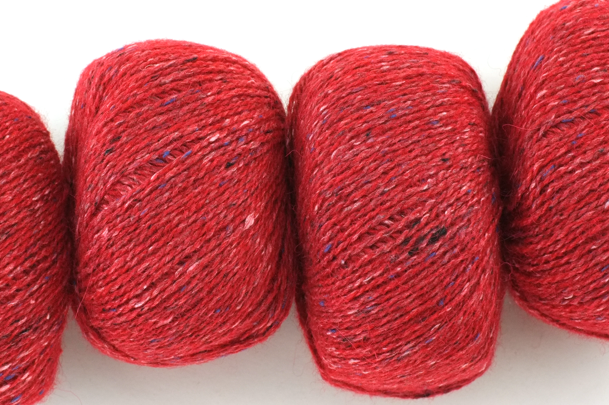 Rowan Felted Tweed Scarlet 222, bright intense red, merino, alpaca, viscose knitting yarn