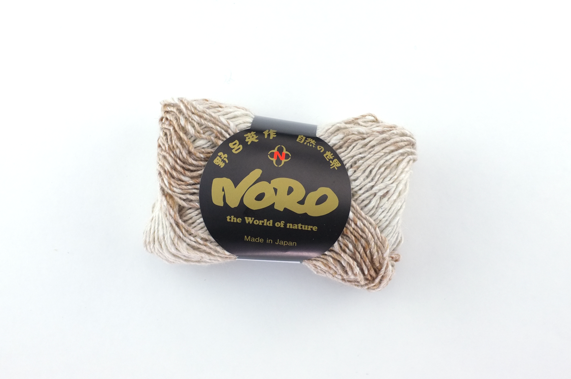 Noro Silk Garden Color 269, Silk Mohair Aran Weight Knitting Yarn, off white, pale tan