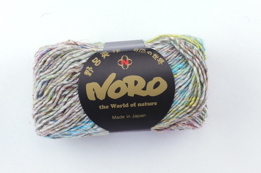 Noro Silk Garden Solo Color 01 Omitama, Silk Mohair Wool Aran Weight Knitting Yarn, oatmeal shade from Purple Sage Yarns