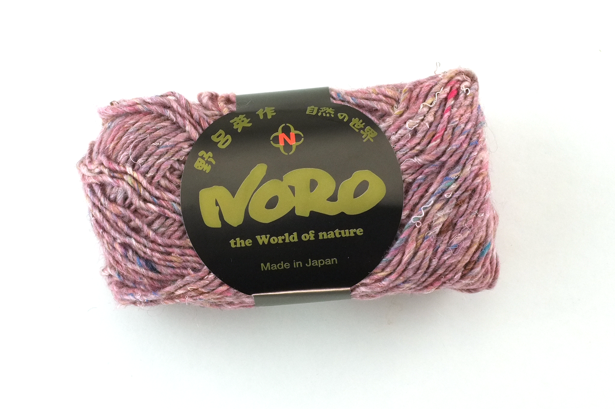 Noro Silk Garden Solo Color 40 Oyabe , Silk Mohair Wool Aran Weight Knitting Yarn, semi-solid, pink