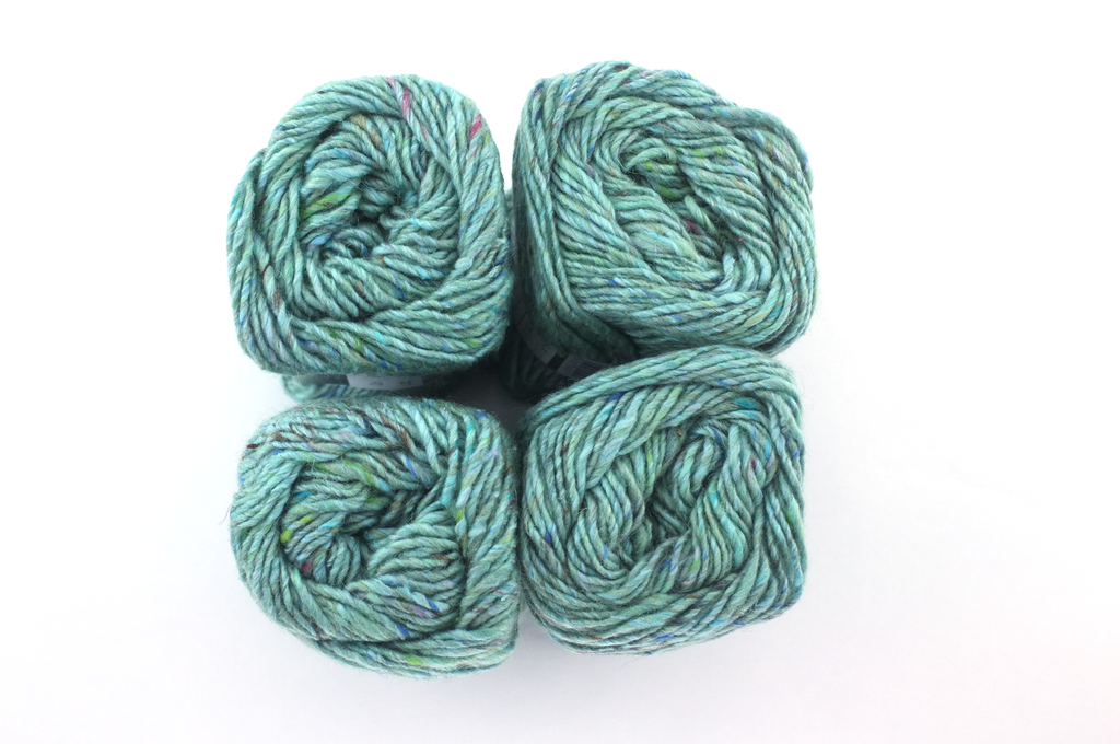 Noro Silk Garden Solo Color 89 Kōnan, Silk Mohair Wool Aran Weight Knitting Yarn, aqua from Purple Sage Yarns